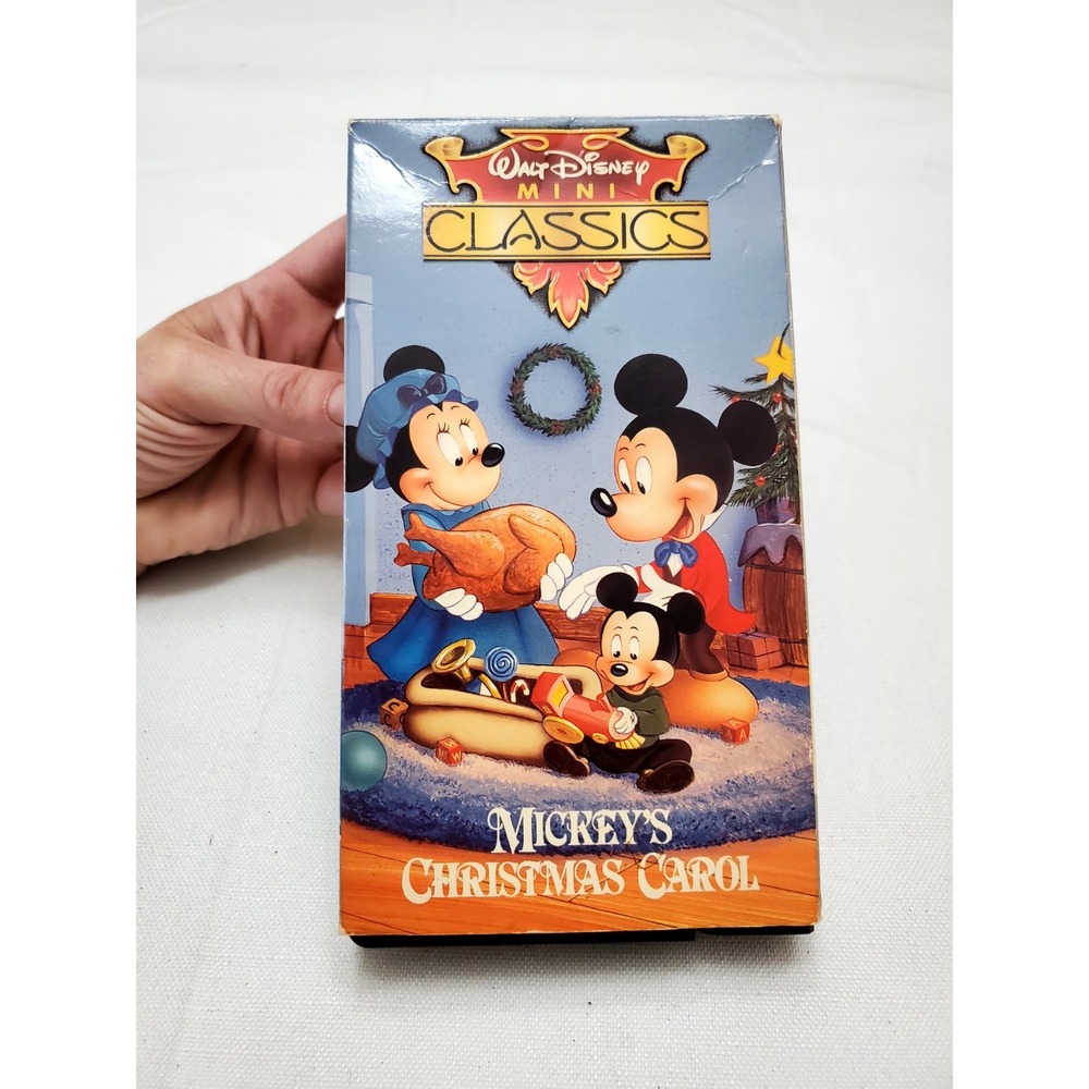 Walt Disney Mini Classics‎ "Mickey's Christmas Carol" (VHS, 1994)